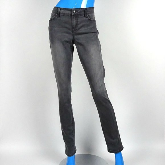 Level 99 Denim - Level 99 Lily Sinny Jeans Straight 32 14 L Gray